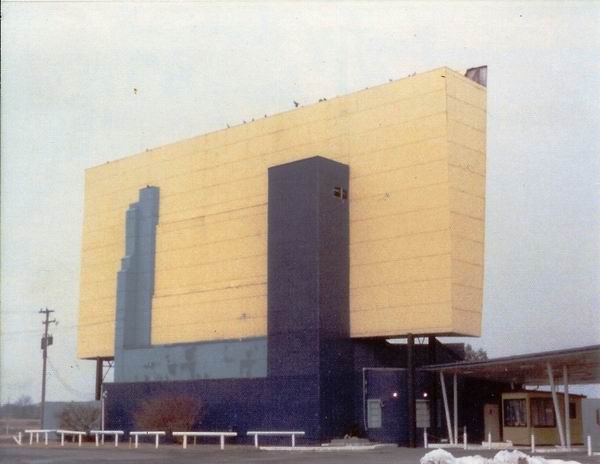 Blue Sky Drive-In Theatre - 1975 Rear Of Screen From Greg (newer photo)